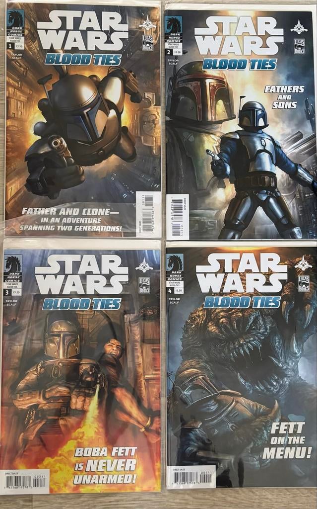 Star Wars Blood Ties Comics (4 delen), Ophalen of Verzenden, Zo goed als nieuw