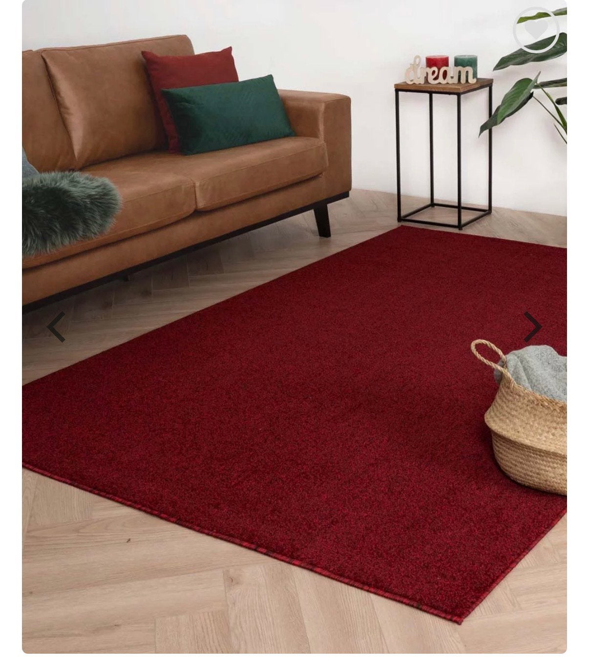 Tapeso vloerkleed / tapijt 200x200 *NIEUW, Vierkant, Ophalen of Verzenden, 200 cm of meer, Rood