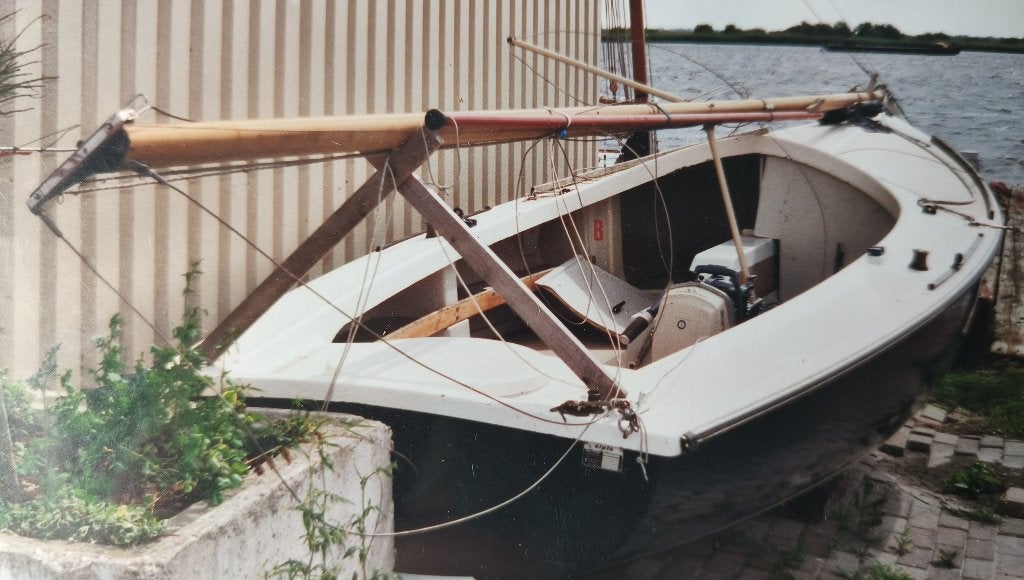 Te Koop: Sipla zeilboot, Watersport en Boten, Open zeilboten, Ophalen, Gebruikt, 35 cm, Overige typen