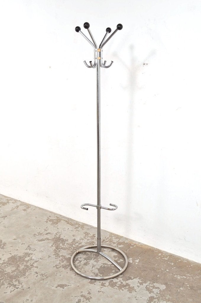 Vintage staande kapstok parapluhouder jaren 60