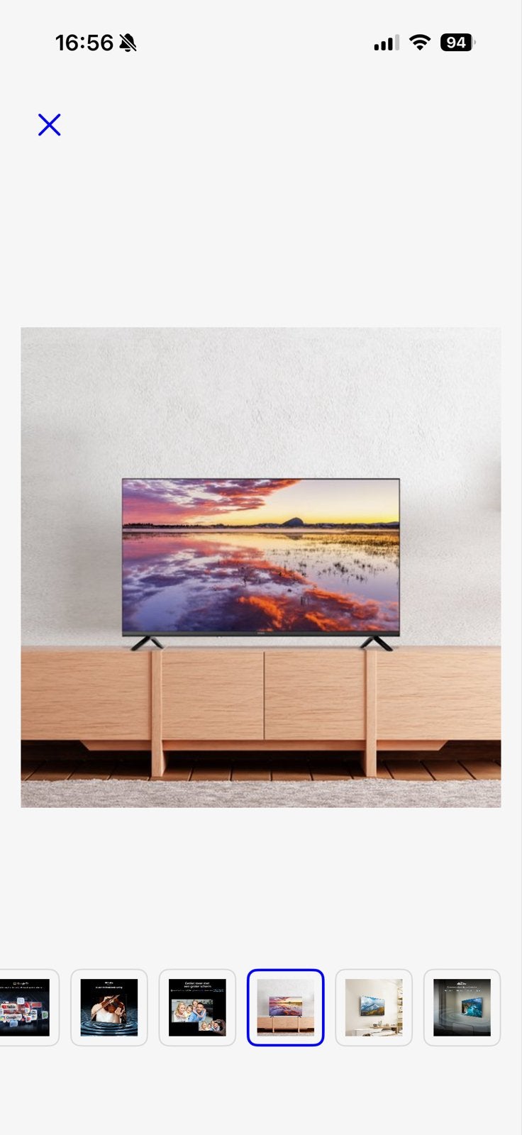 CHiQ LF32FT 32 inch Full HD Smart TV met Google TV, LED, 50 Hz, Nieuw, Smart TV