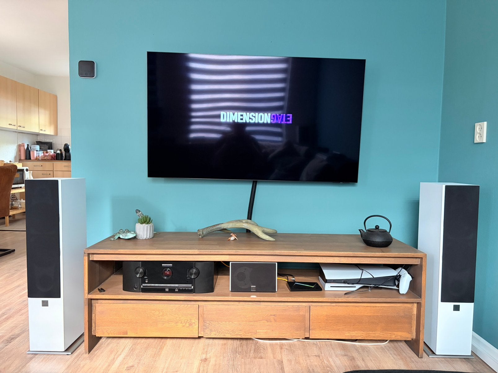 5.1 Dali Speakers en Surroundversterker Marantz, 70 watt of meer, Zo goed als nieuw, 5.1-systeem, Overige spelers