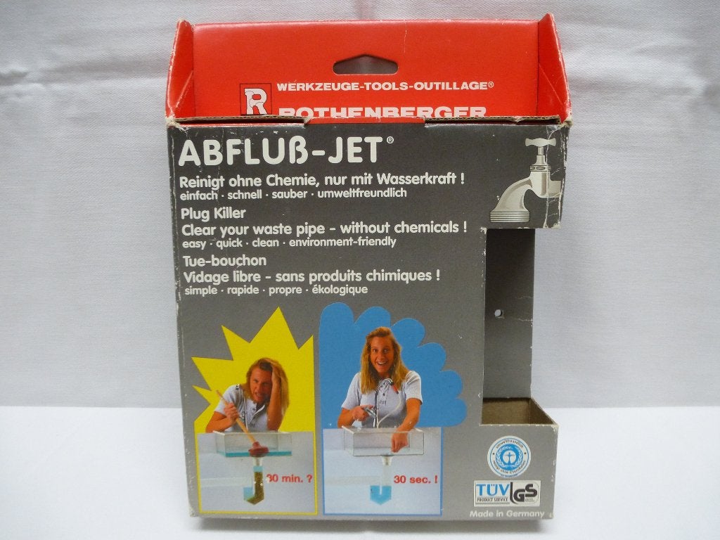 Rothenberger Abfluß-Jet (7.0999E) | ontstopping set, Ophalen of Verzenden, Zo goed als nieuw