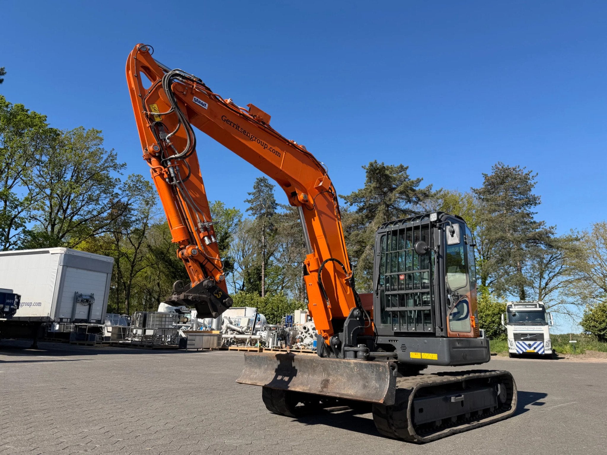 Doosan DX85 R-3 A/C (bj 2021), Graafmachine