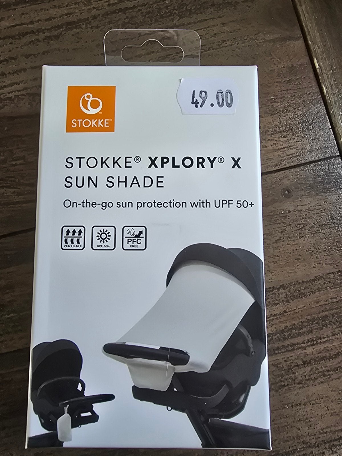 2x Stokke Xplory X Sun Shade - Nieuw in doos, Ophalen of Verzenden, Nieuw, Overige merken