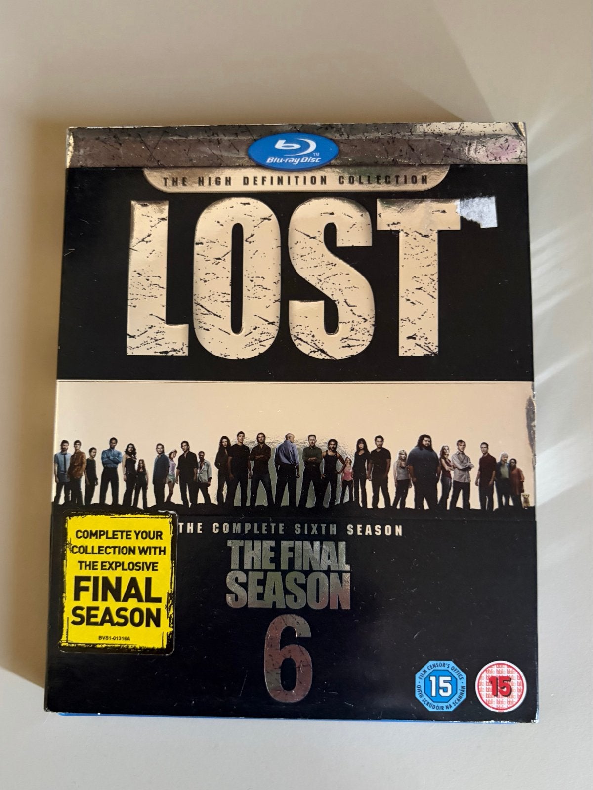 Lost season 6 Blu-Ray (geen NL ondertiteling), Engels, Nederlands, Boxset, Ophalen of Verzenden