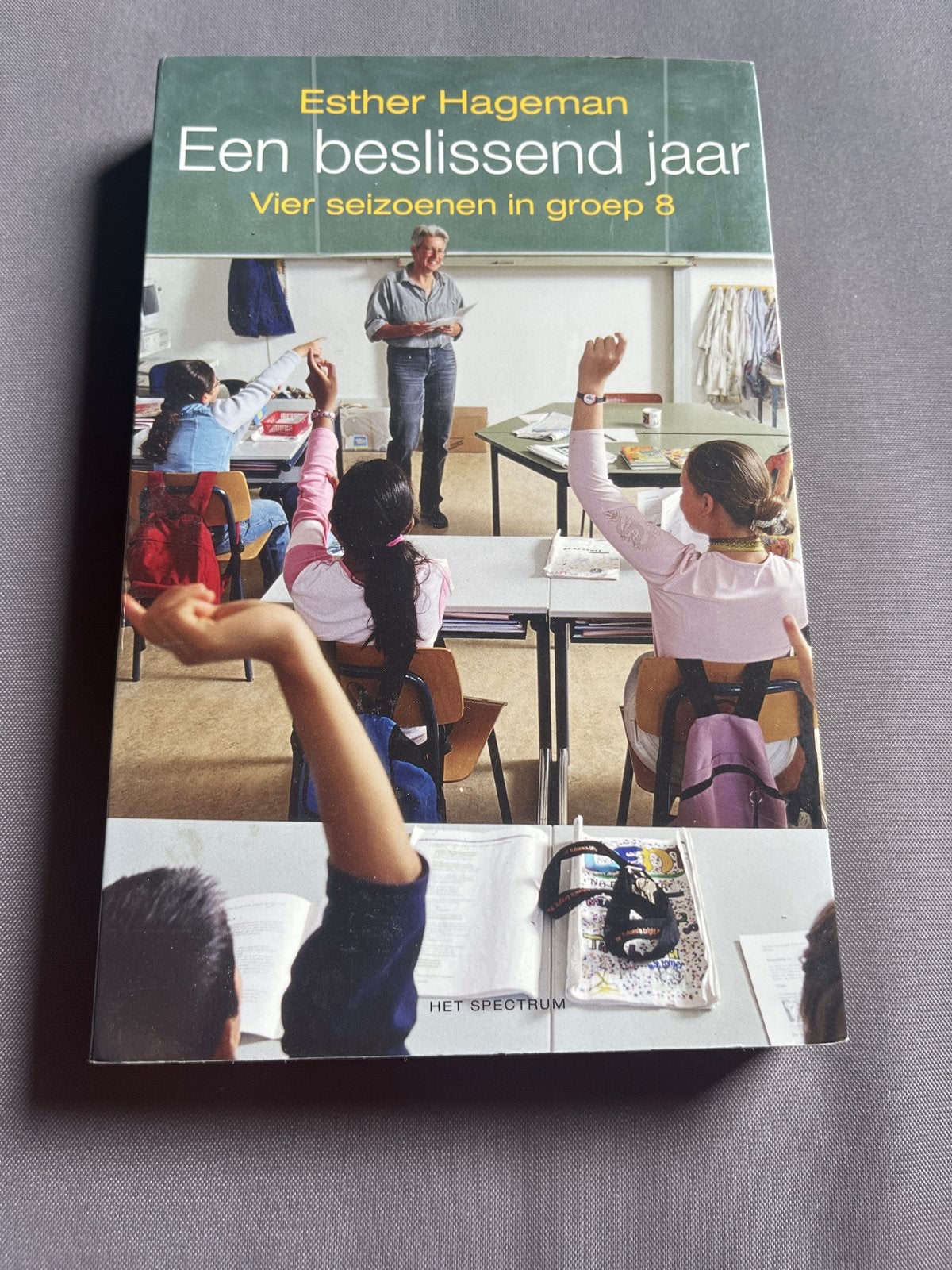 Een beslissend jaar - Esther Hageman (Groep 8), Ophalen of Verzenden, Gelezen, Overige niveaus, Overige vakken