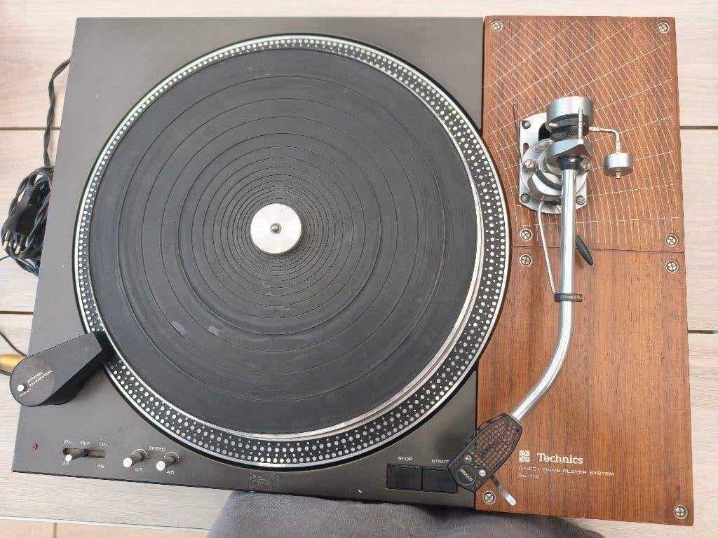 Technics SL-110 /SME 3009, Audio, Tv en Foto, Platenspelers, Ophalen, Gebruikt, Pitch-regelaar, Platenspeler