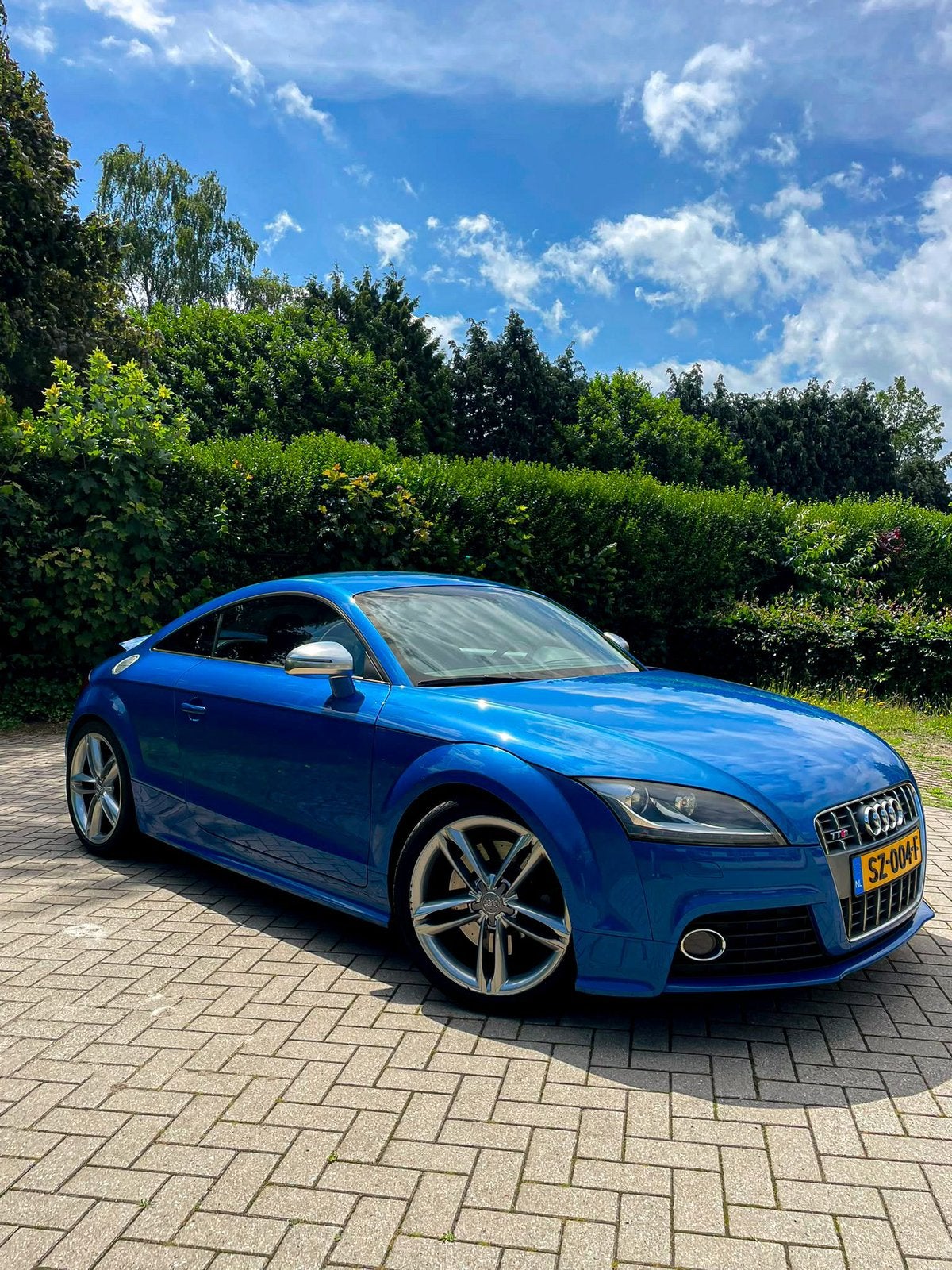 Audi TTS 2.0 Coupe Quattro 2009 Blauw, Auto's, Audi, TT, 1370 kg, 4 cilinders, 1984 cc