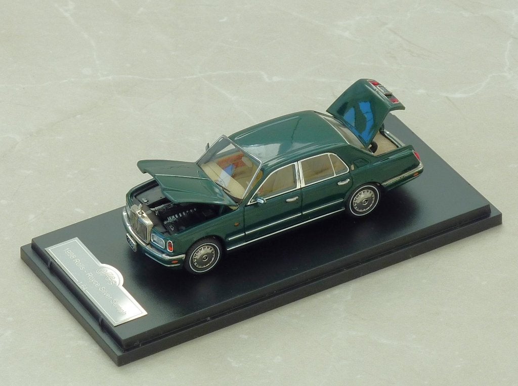 schaal 1-64 1998 Rolls Royce Silver Seraph (pine green), Ophalen of Verzenden, Nieuw, Auto