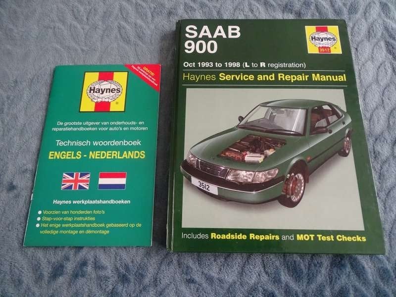 Saab 900 - Haynes Werkplaatshandboek 1993-1998 - Hardcover, Verzenden, Gelezen, Overige merken