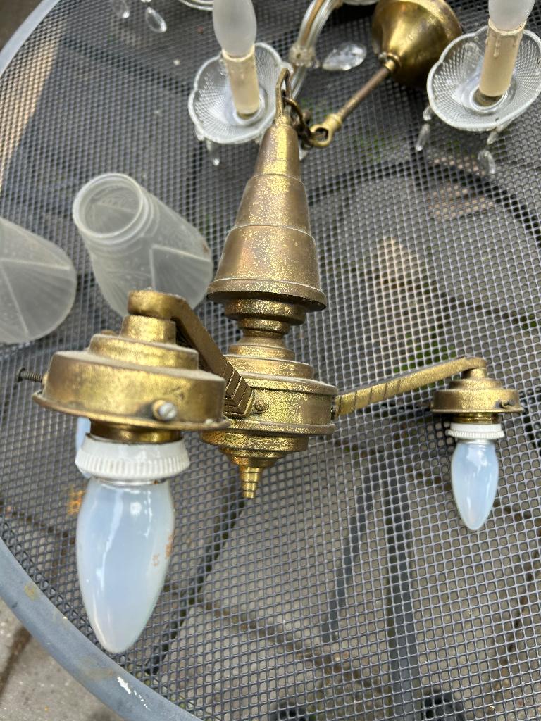 Art deco lamp, Ophalen