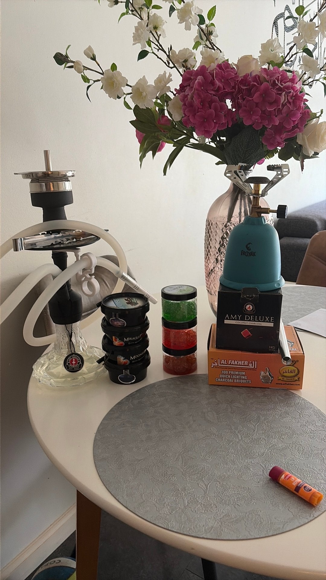 Waterpijp Amy deluxe, Ophalen, Zo goed als nieuw, (Water)pijp