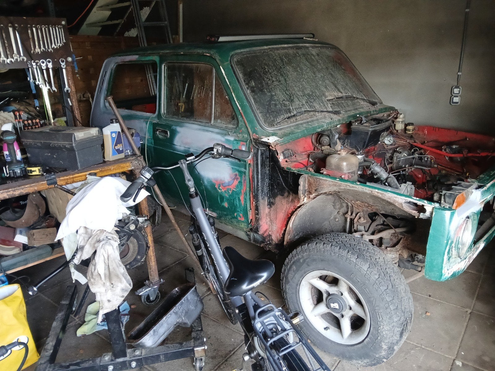 niva project, Ophalen