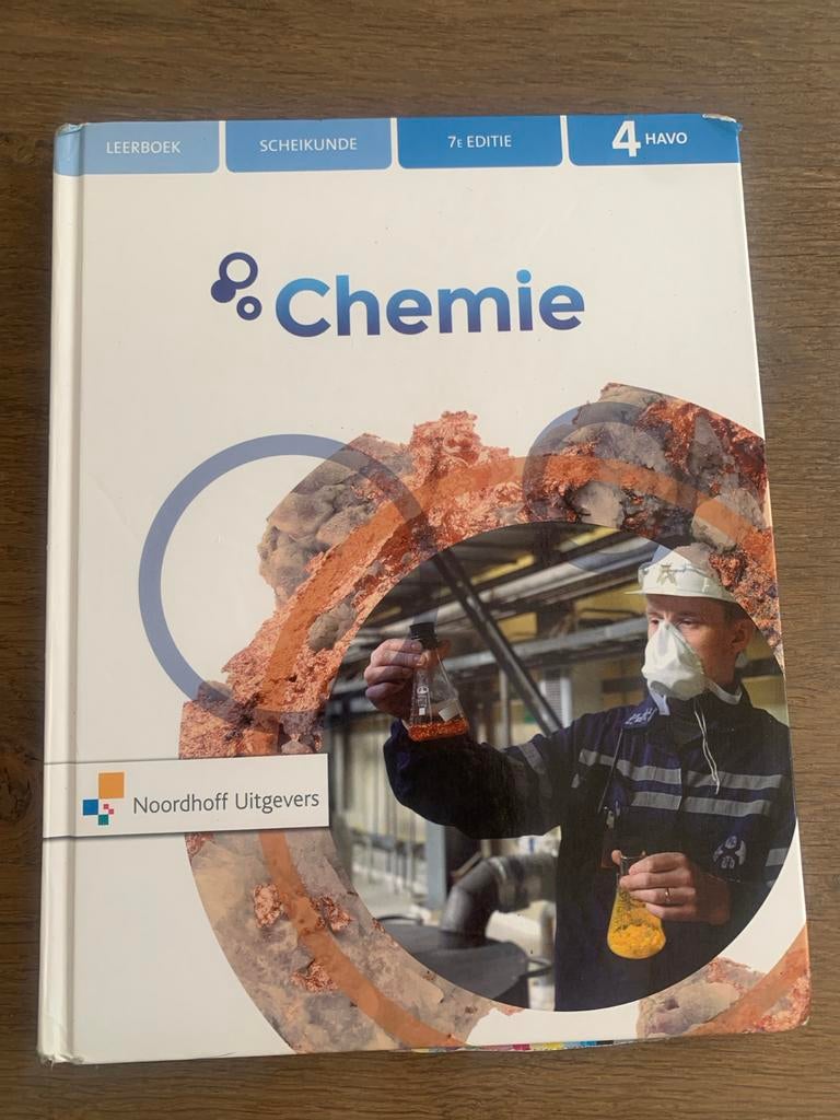 Chemie 4 HAVO Leerboek - 7e editie - Noordhoff Uitgevers, Boeken, Studieboeken en Cursussen, Ophalen of Verzenden, Beta, Gelezen