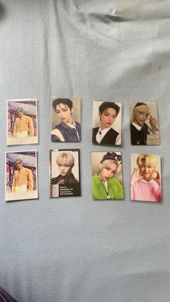 straykids felix kpop photocards, Ophalen of Verzenden, Zo goed als nieuw, Foto of Kaart