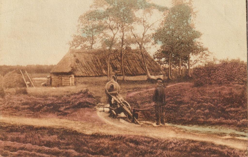 Blaricum - Hoeve, Verzenden, Voor 1920, Gelopen, Noord-Holland