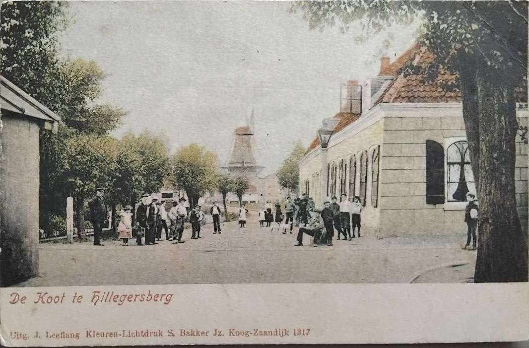 De Koot te Hillegersberg (Zuid-Holland), Ophalen of Verzenden, Voor 1920, Ongelopen, Zuid-Holland