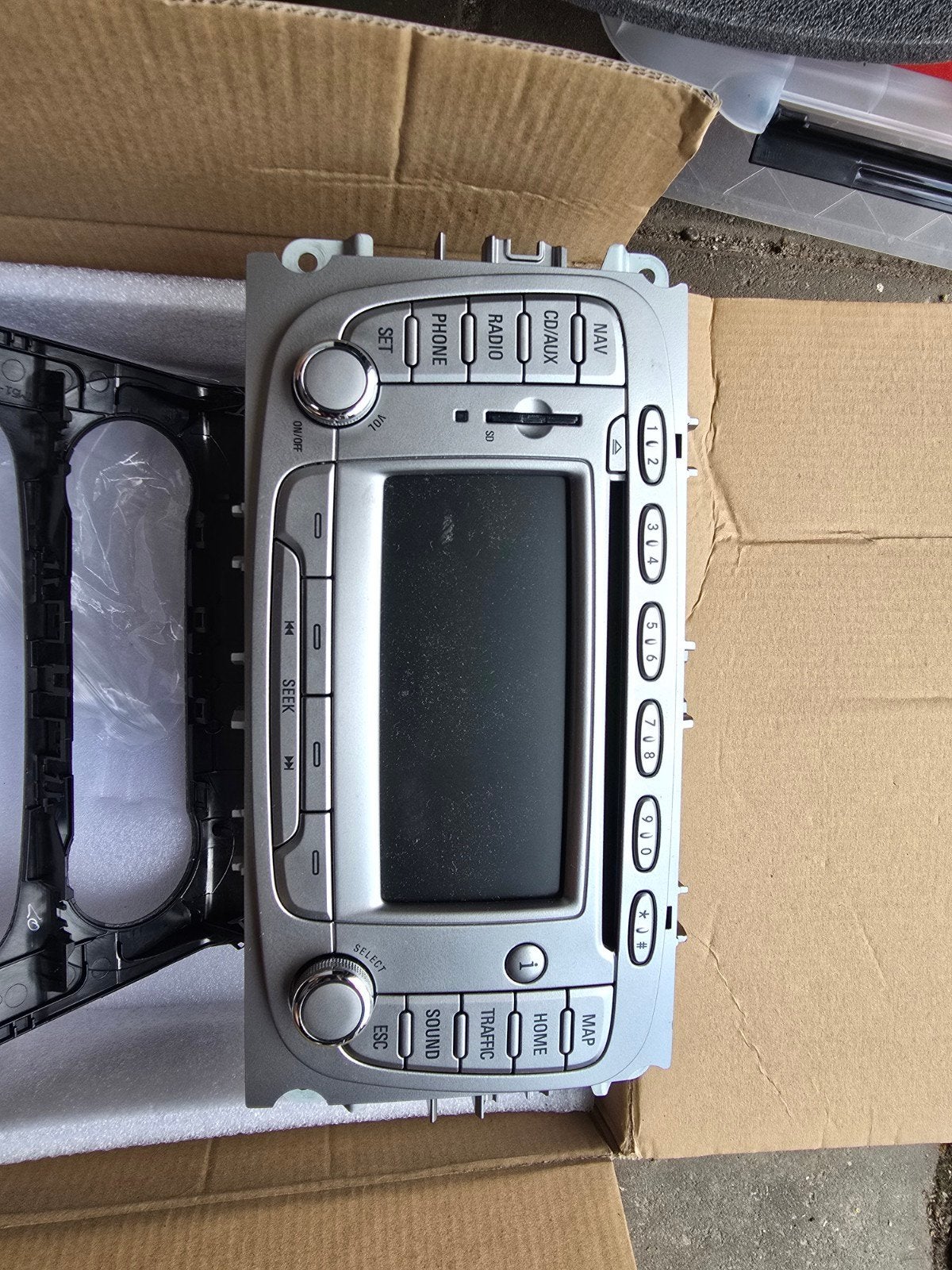 Ford Focus Originele Radio Navigatie CD Speler, Ophalen of Verzenden, Gebruikt