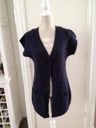 Leuk dames vest Blauw, Ophalen, Nieuw, Maat 38/40 (M), Blauw
