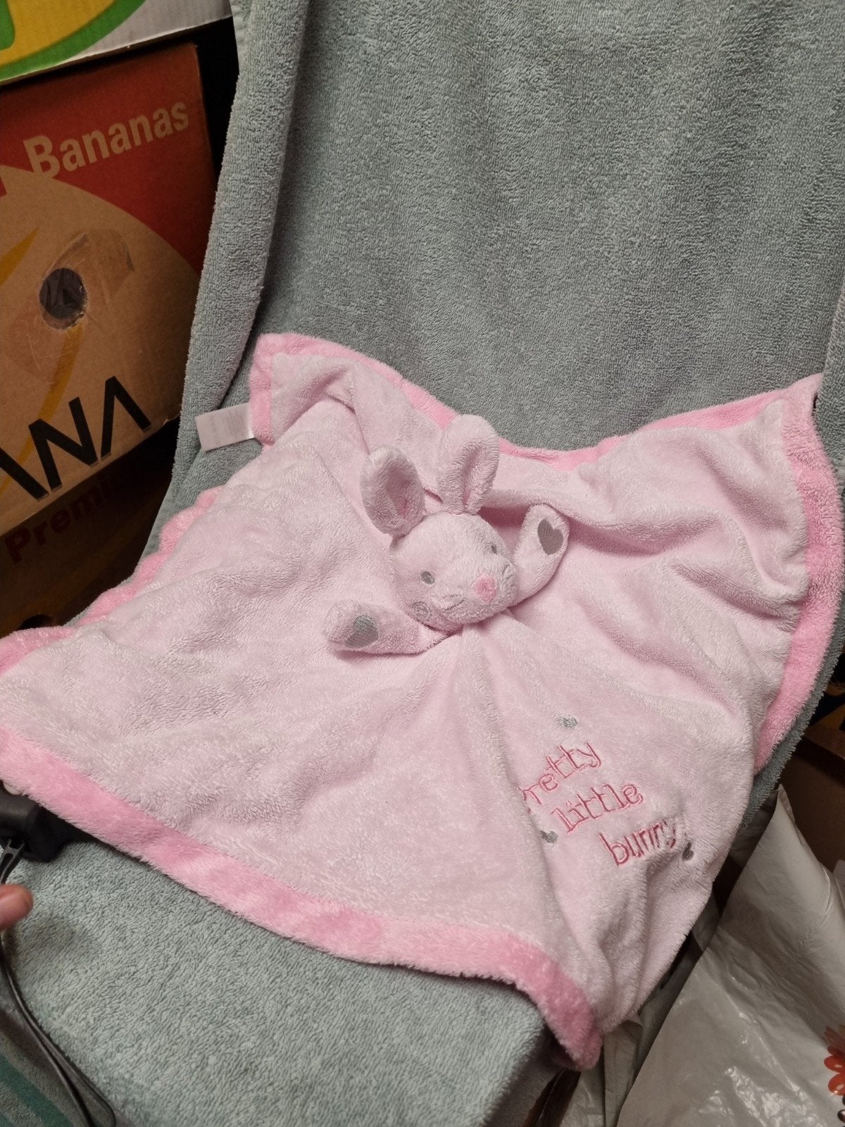 primark early days knuffel doekje konijn roze nr 51, Ophalen of Verzenden