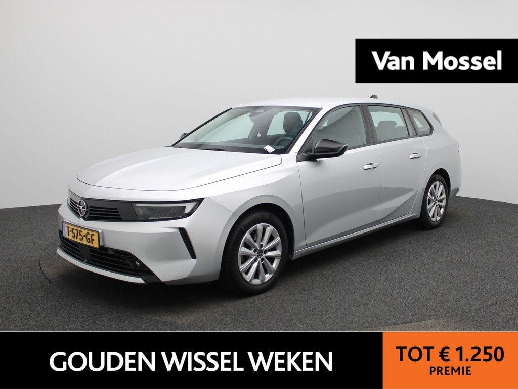 Opel Astra Sports Tourer 1.2 Turbo | Trekhaak | Virtual Cock, Voorwielaandrijving, 12 maanden, Stof, Gebruikt