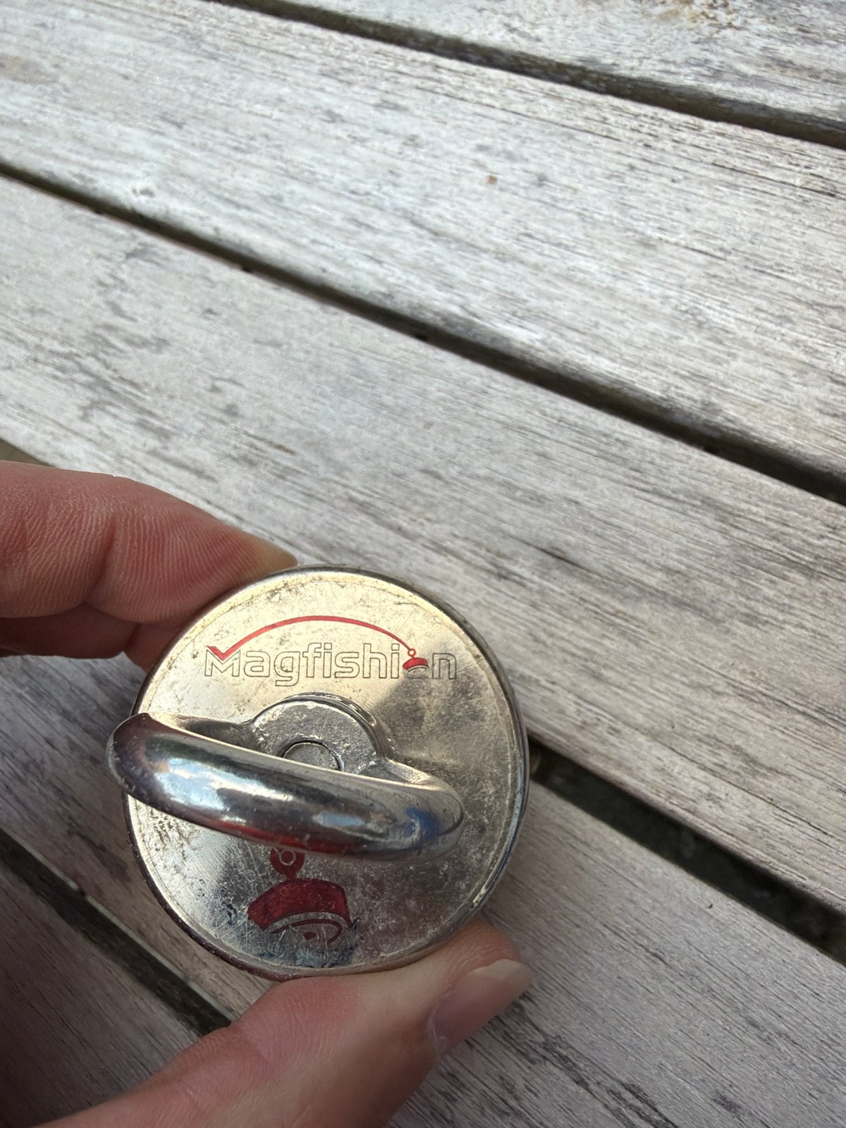 Magneetvisset - Magfishin magneet met touw en handschoenen, Watersport en Boten, Hengelsport | Algemeen, Ophalen of Verzenden