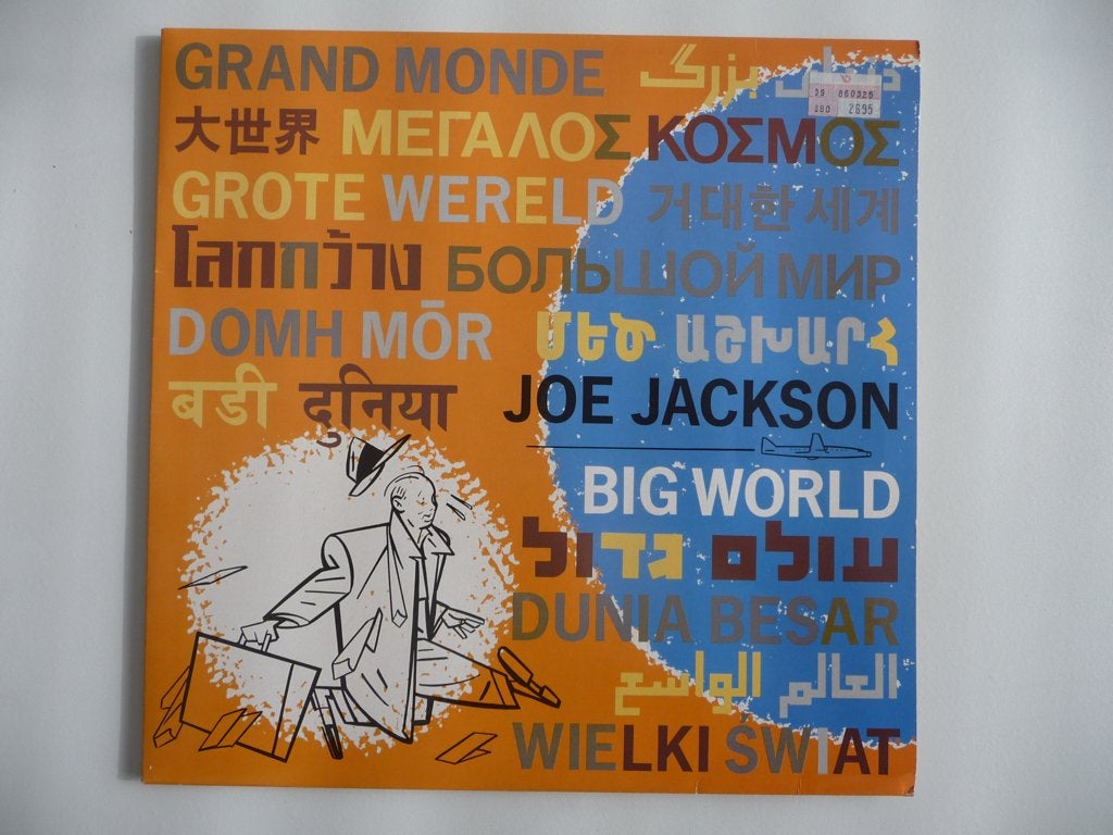 2 lp JOE JACKSON - BIG WORLD - A&M RECORDS, 1986, LP, Gebruikt, Pop, Ophalen of Verzenden