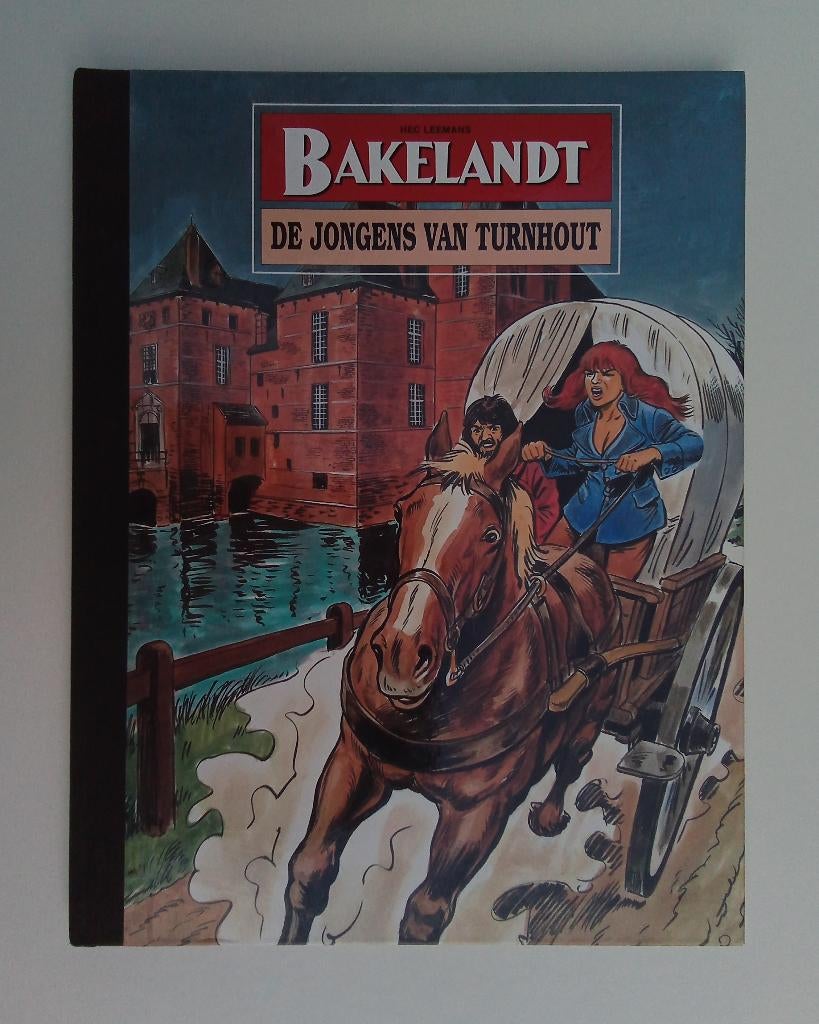 Bakelandt - Deel 2 - Luxe Uitgave - Oplage 500 Exemplaren, Boeken, Eén stripboek, Hec Leemans, Ophalen of Verzenden, Zo goed als nieuw