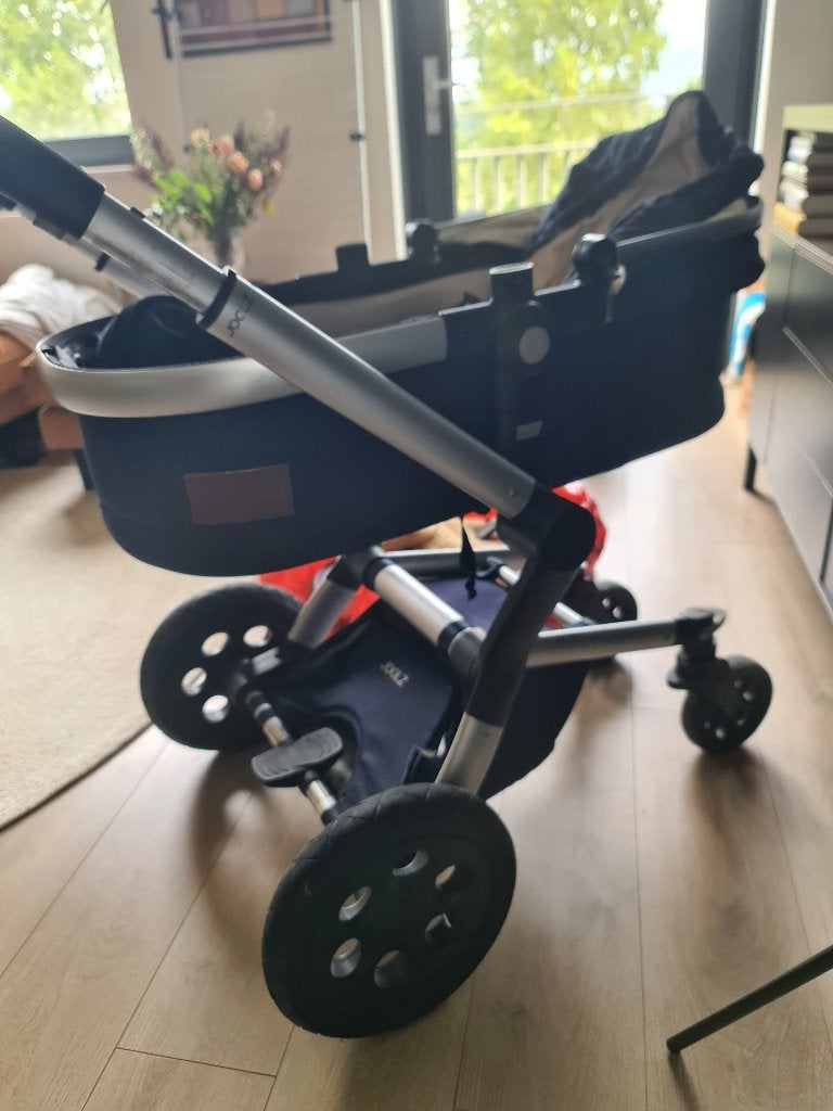 Joolz Day 1 kinderwagen donkerblauw, Gebruikt, Verstelbare duwstang, Ophalen, Kinderwagen