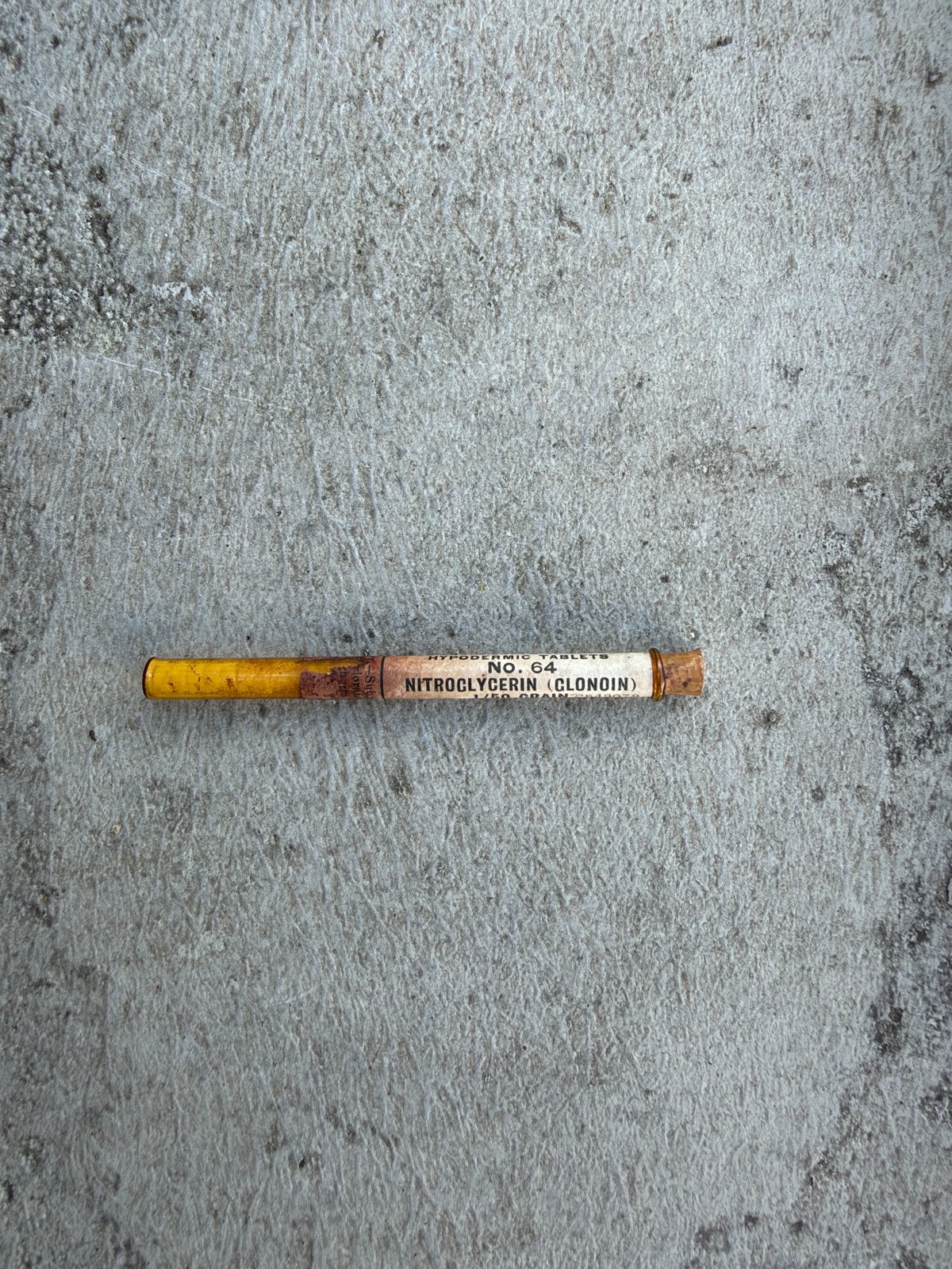 Ww2 US Medical hypodermic vial, Ophalen of Verzenden, Amerika