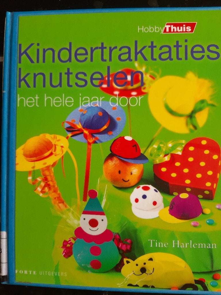 Kindertraktaties Knutselen-Het Hele Jaar Door -Tine Harleman, Verzenden, Zo goed als nieuw