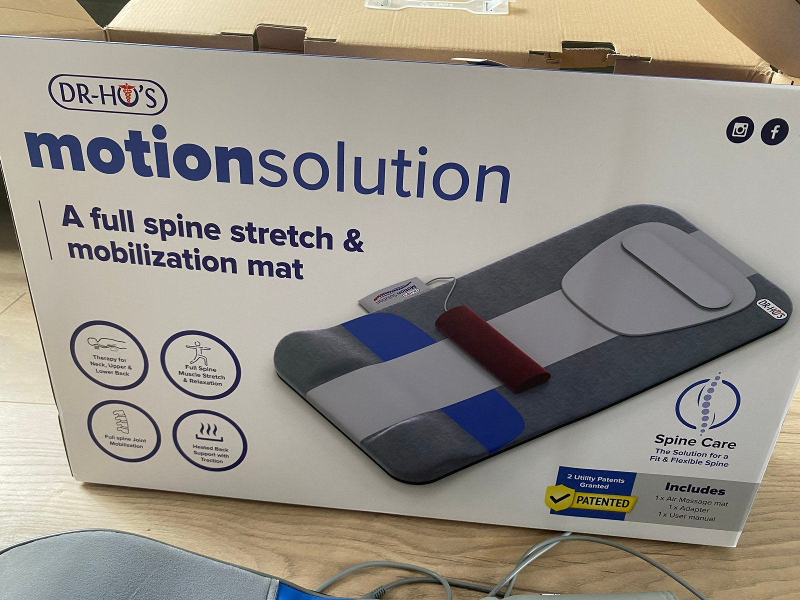 DR-HO'S MotionSolution Mat voor rug- en nekverzorging, Sport en Fitness, Massageproducten, Ophalen of Verzenden, Nieuw, Apparaat