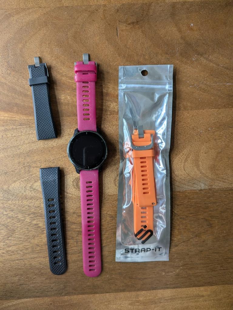 Garmin Venu 2 Plus Music met 3 bandjes, Ophalen of Verzenden, Zo goed als nieuw, Zwart, Android