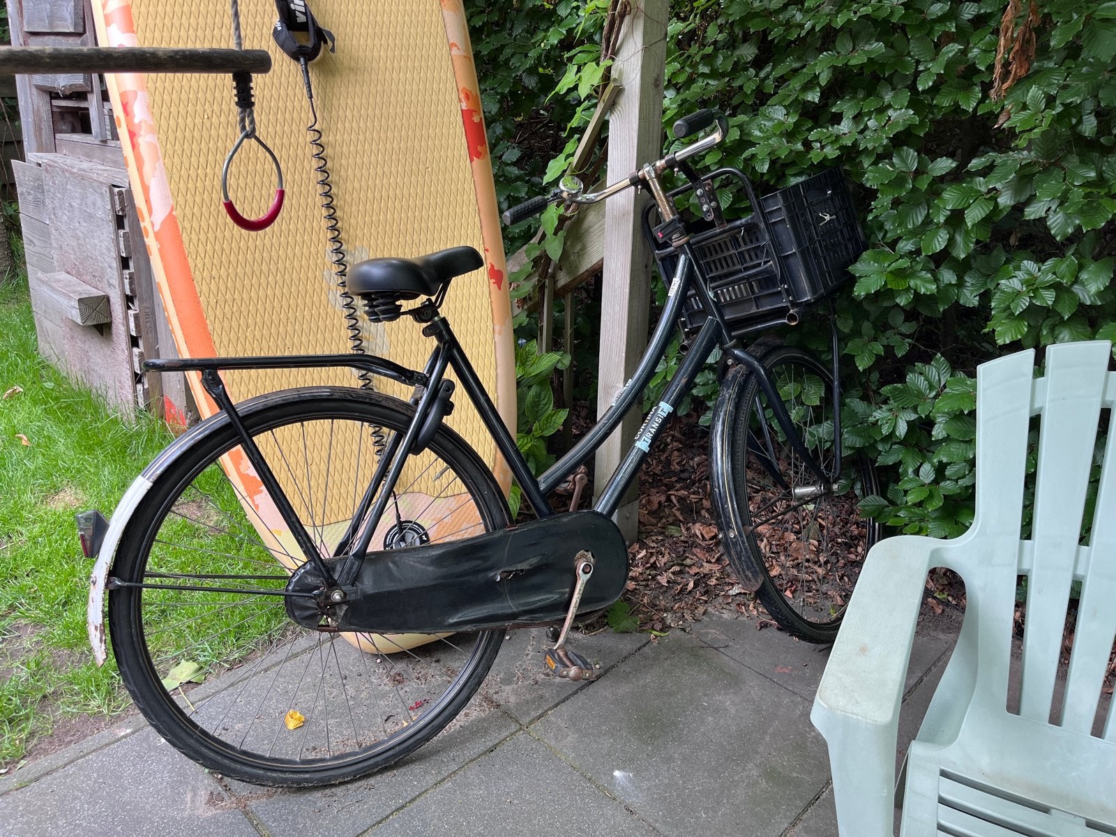 Cortina Transit Damesfiets - Gebruikt, Terugtraprem, Ophalen, Overige merken, 53 tot 56 cm