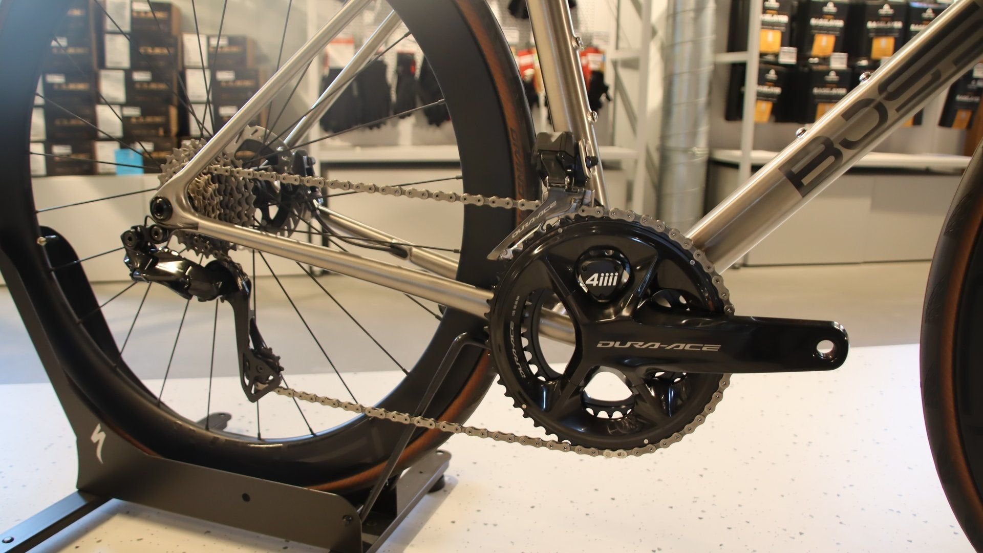 Bossi Strada SS Maat 56 cm titanium Dura-Ace, Fietsen en Brommers, Fietsen | Racefietsen, -, -, Nieuw, -