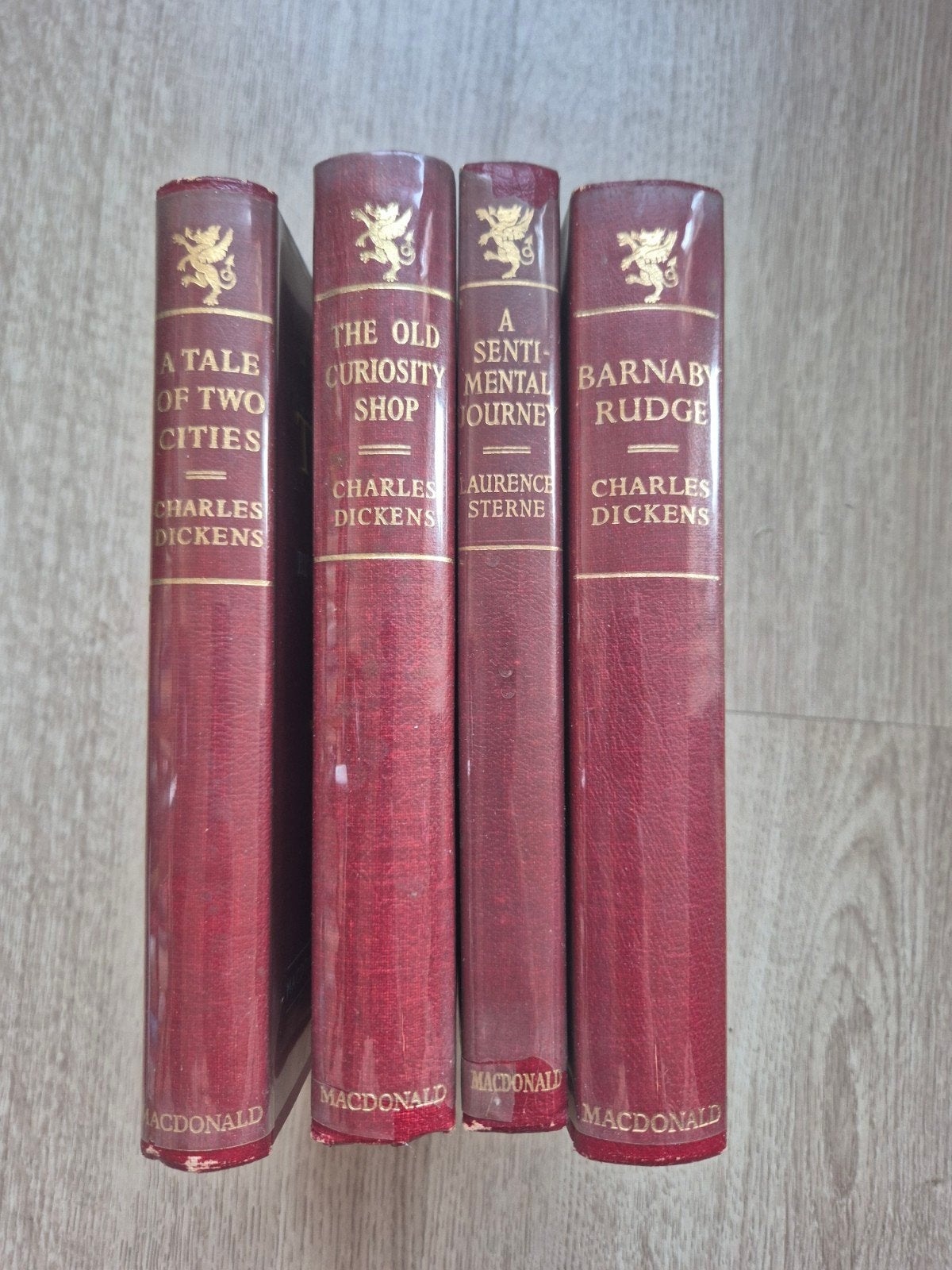 Vintage set 4 klassiekers - Macdonald Illustrated Classics, Boeken, Ophalen of Verzenden, Zo goed als nieuw