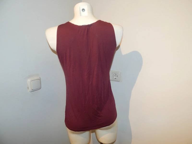 Sarah Pacini basic basis top wijn rood mt 2/M, Kleding | Dames, Maat 38/40 (M), Verzenden, Sarah Pacini, Zonder mouw