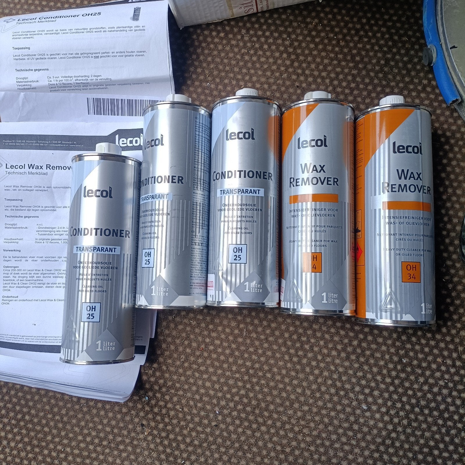 Lecol Onderhoudsolie en Wax Remover - Nieuw!, Ophalen of Verzenden
