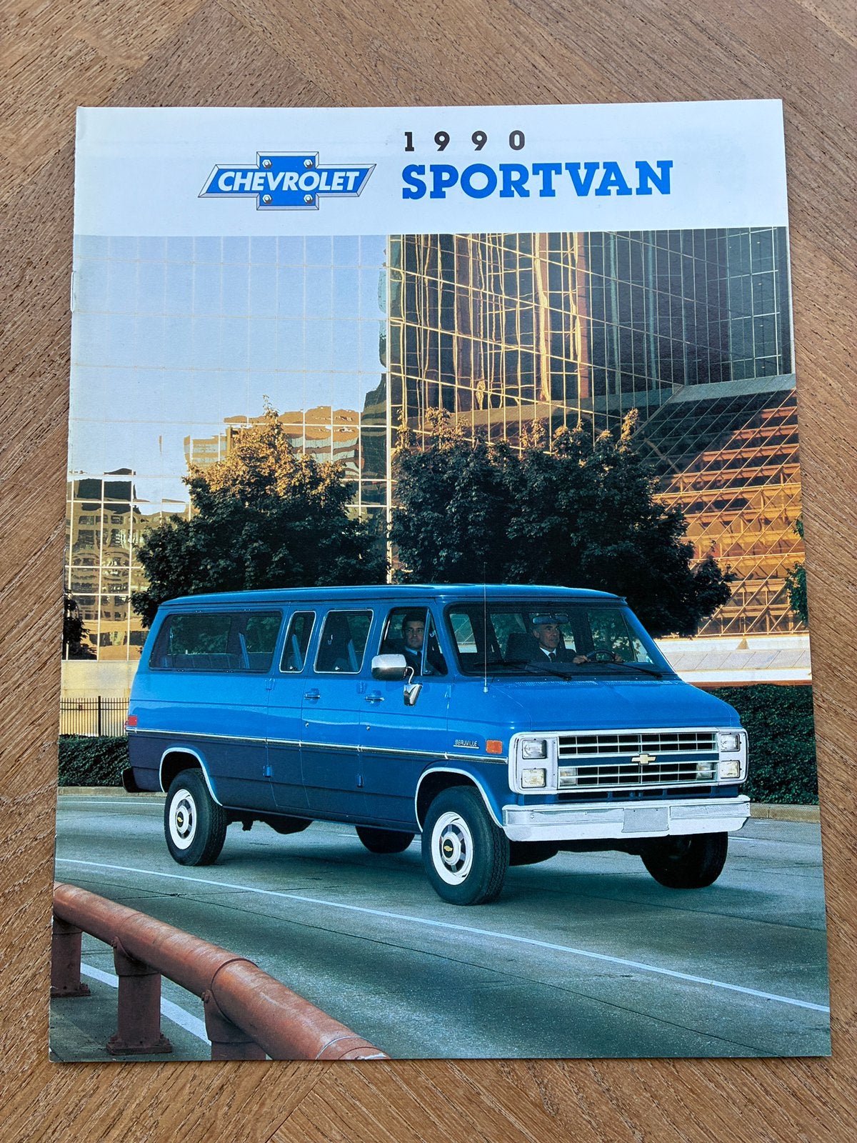 1990 Chevrolet Sportvan brochure, Verzenden, Zo goed als nieuw, Chevrolet