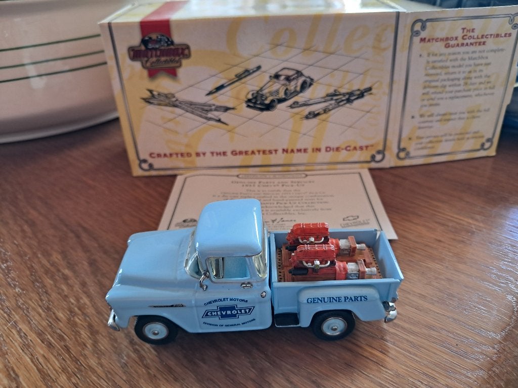 Chevrolet pick up. models of yesteryear, Hobby en Vrije tijd, Modelauto's | 1:43, Ophalen of Verzenden, Nieuw, Auto, Matchbox