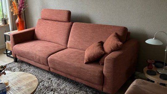 3-zits bankstel + relaxfunctie elektrisch VANDAAG OPHALEN, Huis en Inrichting, Banken | Bankstellen, Ophalen, Driepersoons, 75 tot 100 cm