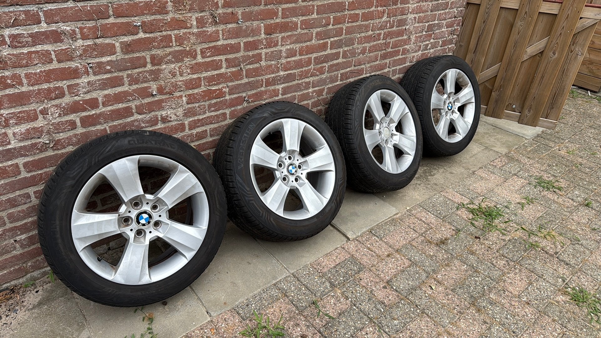 Setje BMW X3 velgen, Ophalen, 18 inch, Gebruikt, Velg(en)
