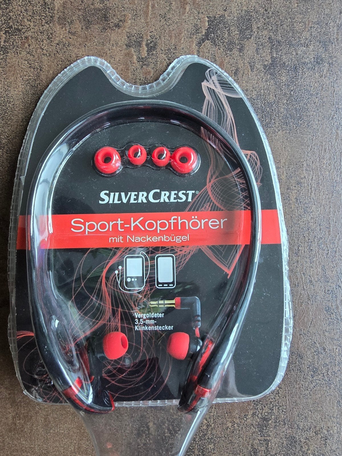 Nieuwe SilverCrest Sport Koptelefoon met Nekband, Computers en Software, Ophalen of Verzenden, Nieuw