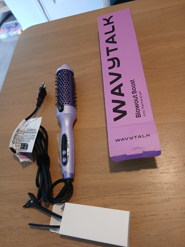 Thermische borstel Wavytalk, Witgoed en Apparatuur, Ophalen, Nieuw, Haarverzorging