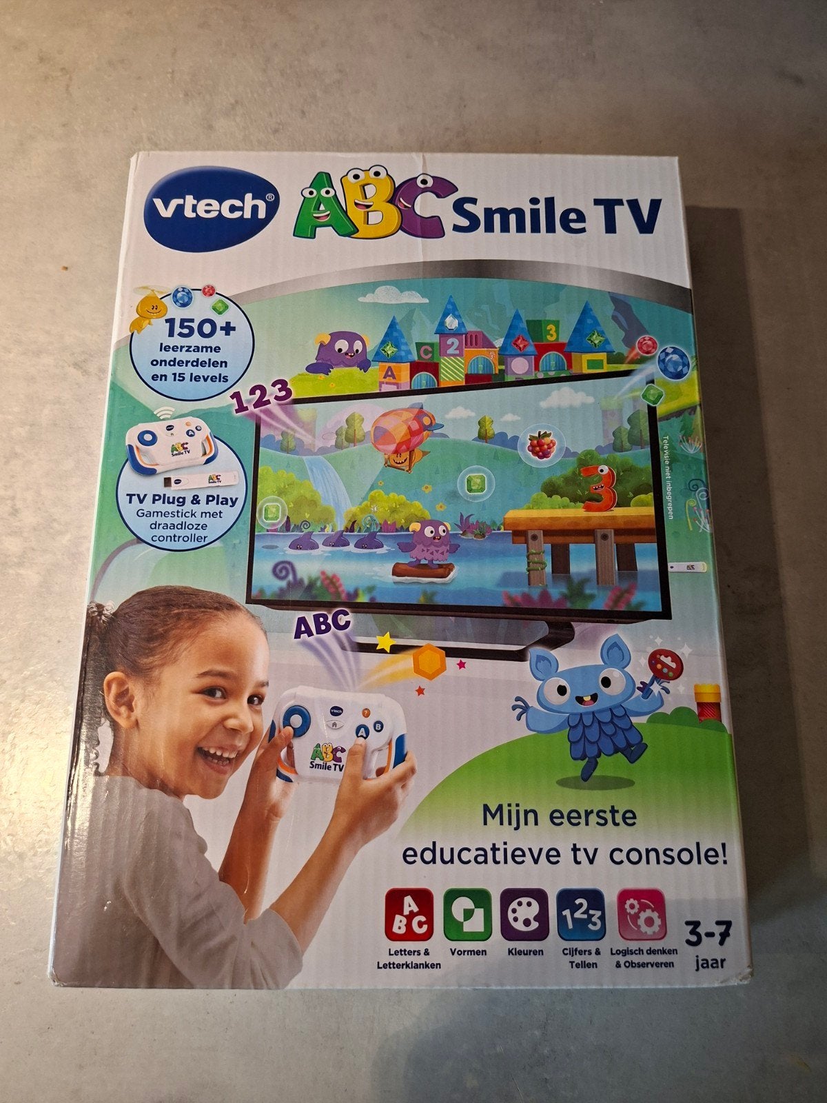 Vtech ABC Smile TV - Educatieve TV Console, Ophalen of Verzenden, Zo goed als nieuw, 2 tot 4 jaar
