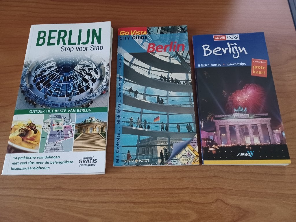 BERLIJN : 3 reisgidsen voor in totaal, Overige merken, Verzenden, Europa, Diverse auteurs