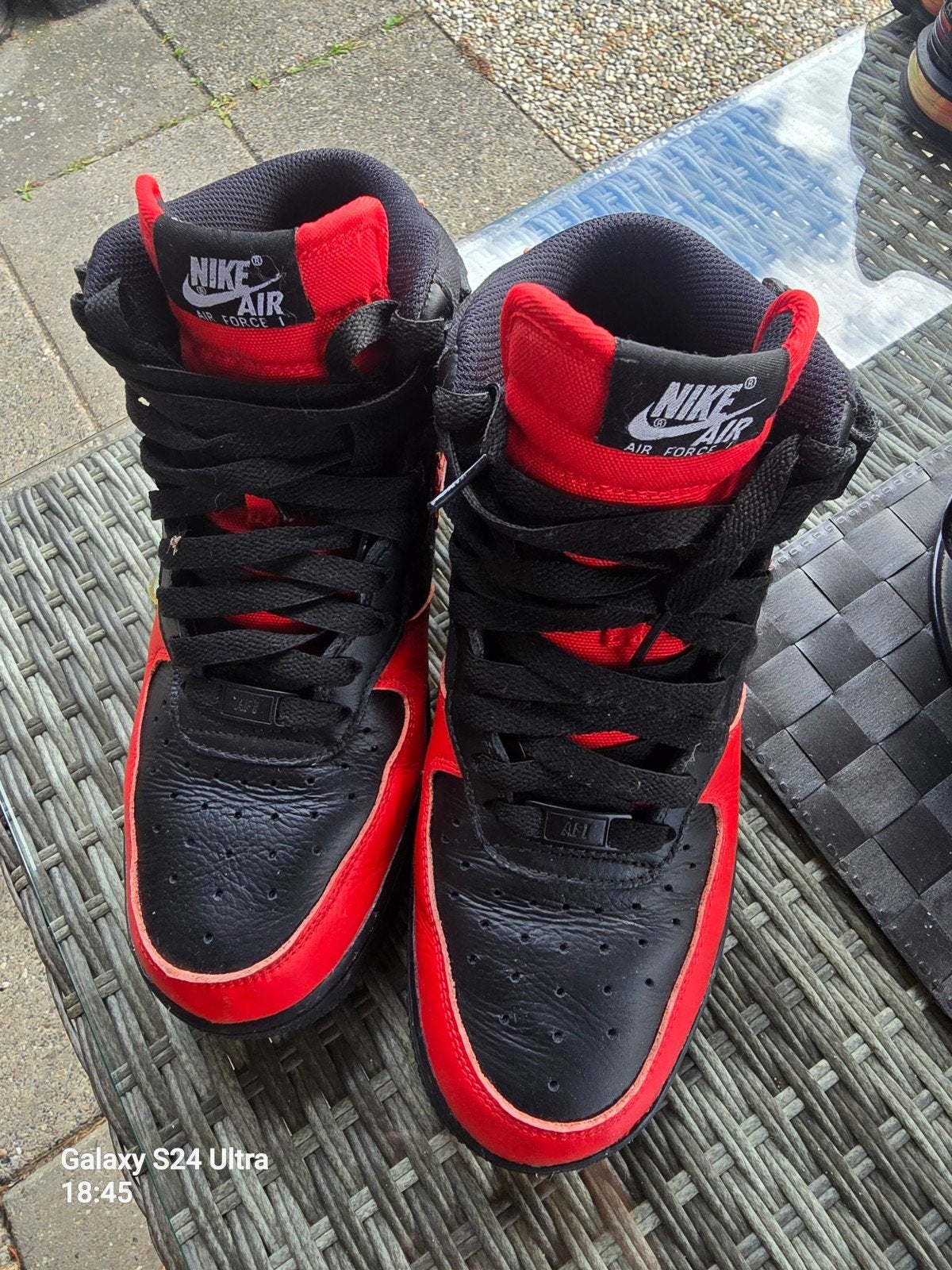 Nike Air Force 1 Custom Made - Maat 39 - Zo goed als nieuw, Ophalen of Verzenden, Zo goed als nieuw, Wit