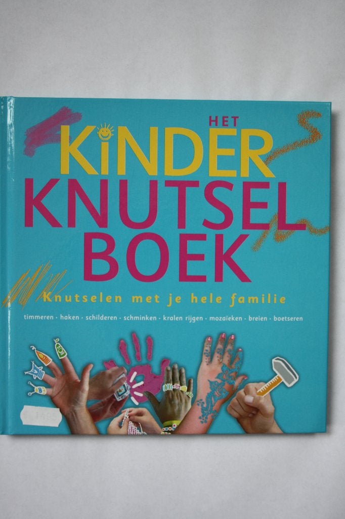 Kinderknutselboek, Boeken, Ophalen of Verzenden, Nieuw, Overige onderwerpen, Geschikt voor kinderen