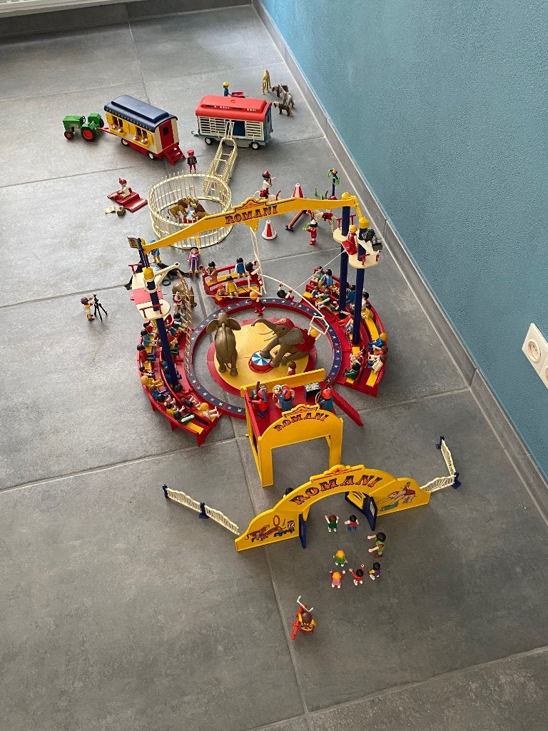 Playmobil groot Circus met heel veel extra, Ophalen of Verzenden, Zo goed als nieuw